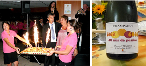 Une cuvée spéciale FNASCEE pour le 40e anniversaire