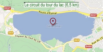 Le lac de Gérardmer