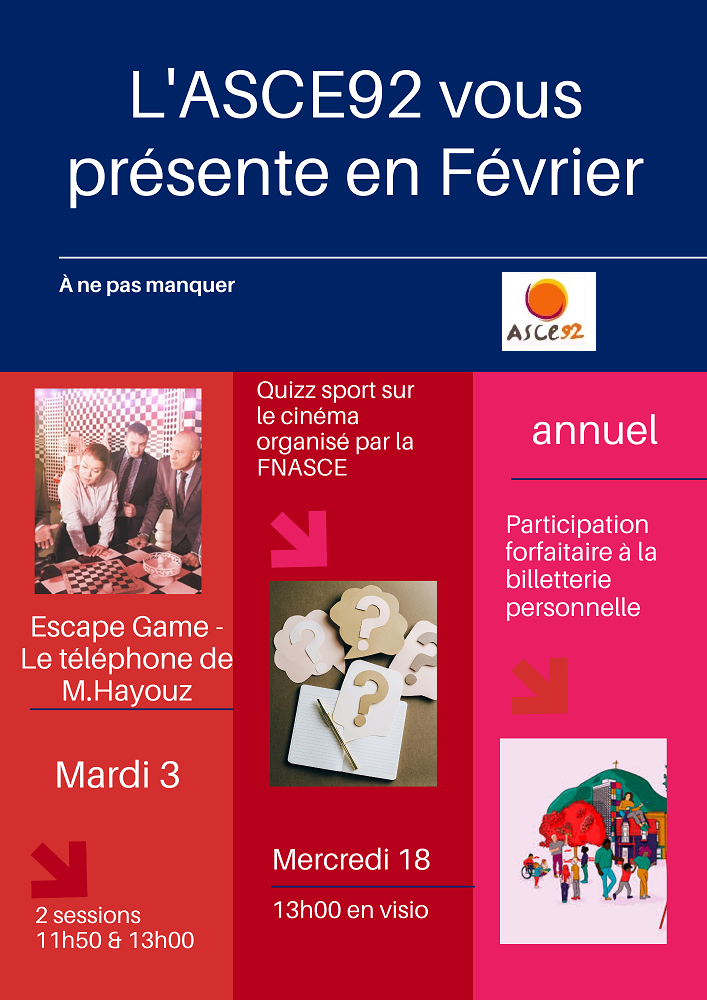 Affiche découverte de février